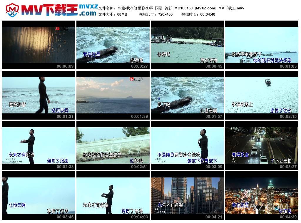 辛健-我在这里你在哪_国语_流行_MD105150